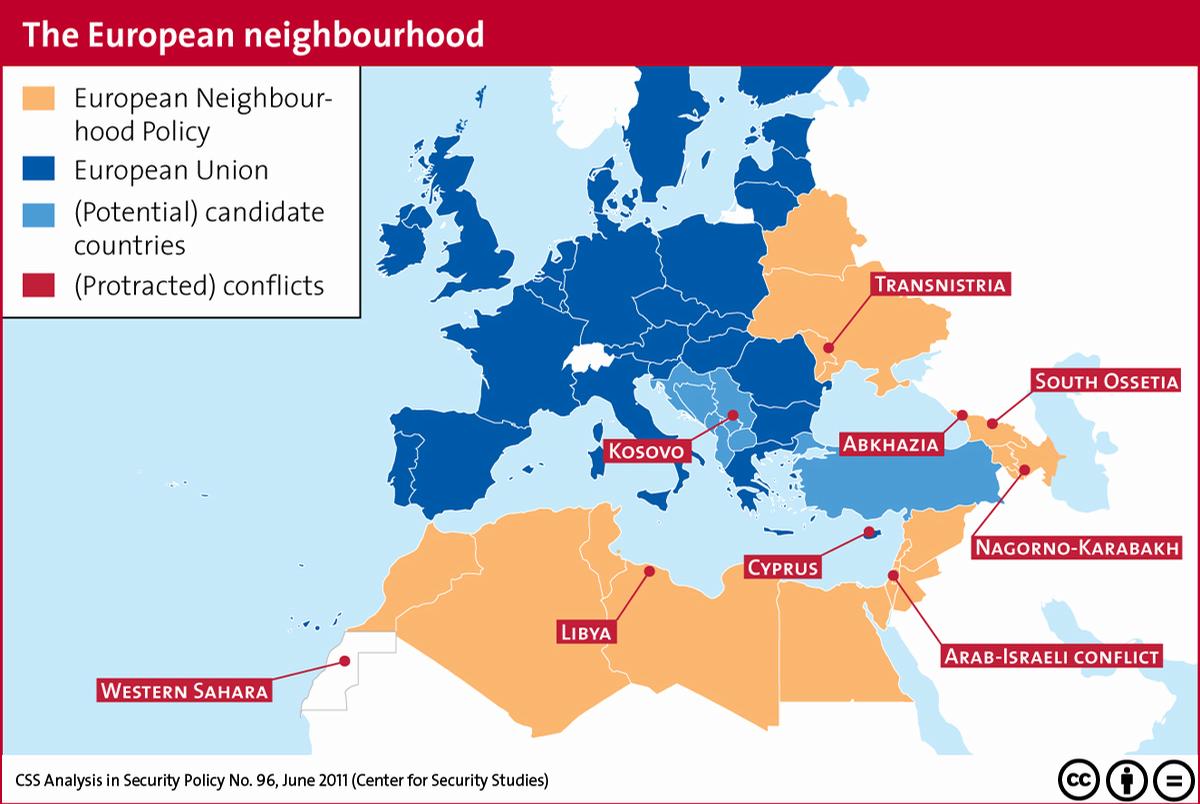 Eu что за страна. Европейская политика соседства. Европейская политика соседства карта. Политика добрососедства ЕС. Политика соседства ЕС.